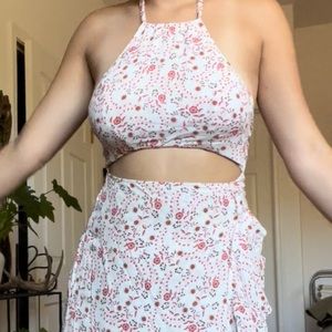 Halter two piece dress size S